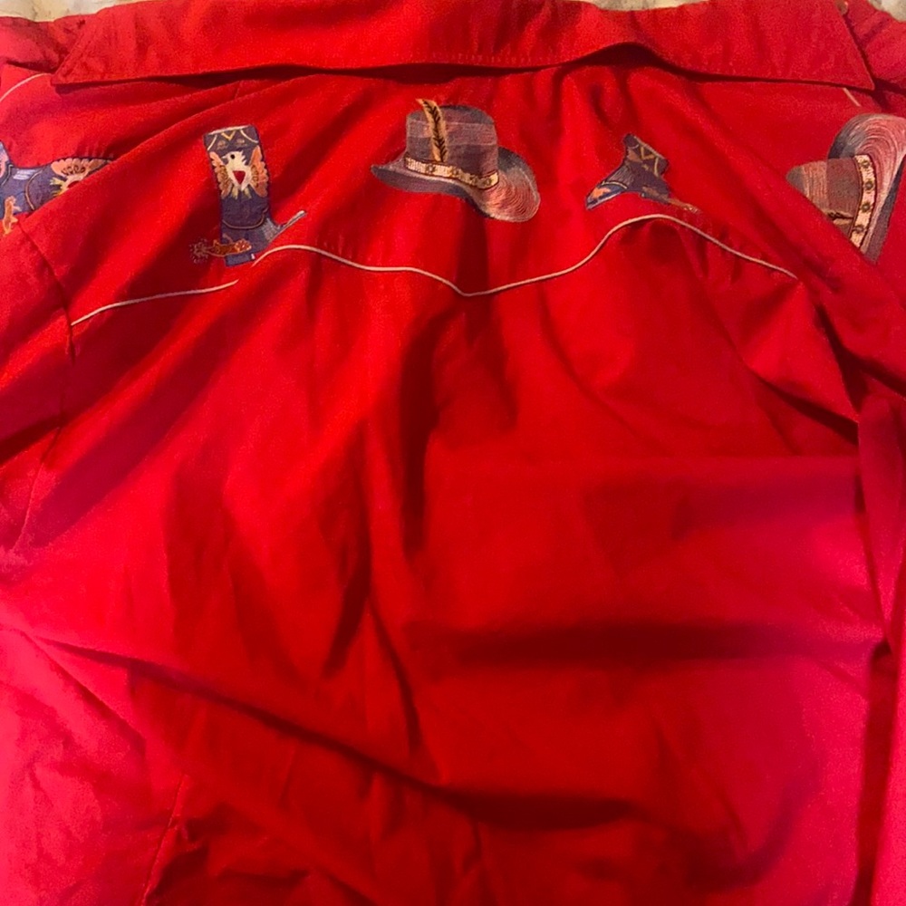 Rocking K Ranchwear VTG Pearl Snap Western Shirt